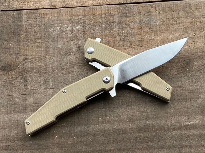 Boar - Desert Color Pocket Knife