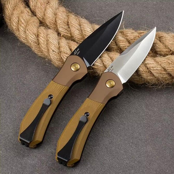 2023 new BUCK 591 side jump knife