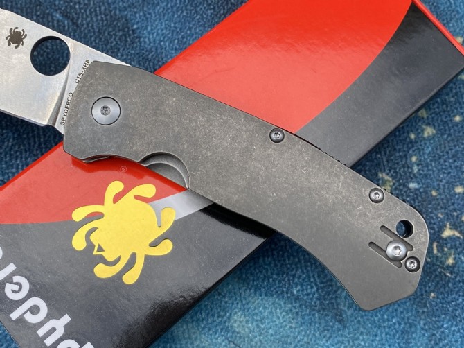 Spider C186 Titanium Folding Knife