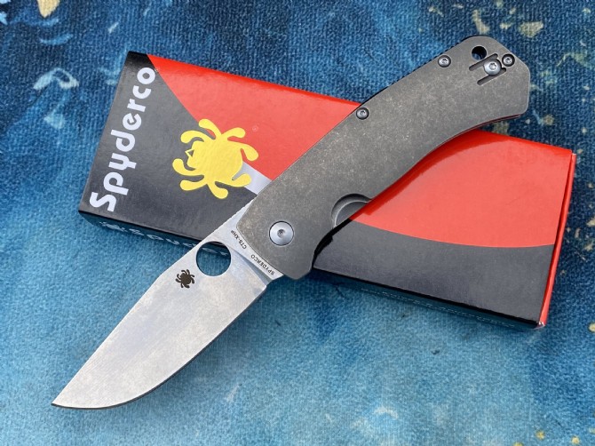 Spider C186 Titanium Folding Knife