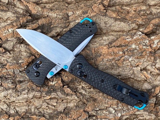 Benchmade butterfly carbon fiber 535-3 (white blade)