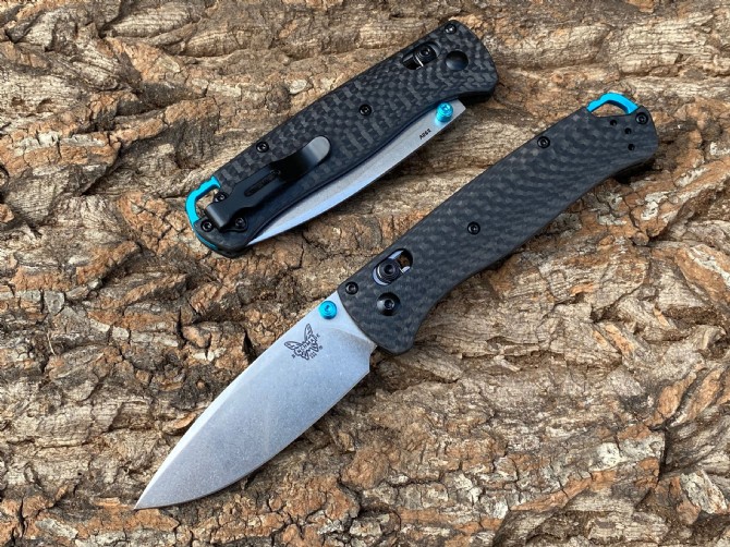 Benchmade butterfly carbon fiber 535-3 (white blade)