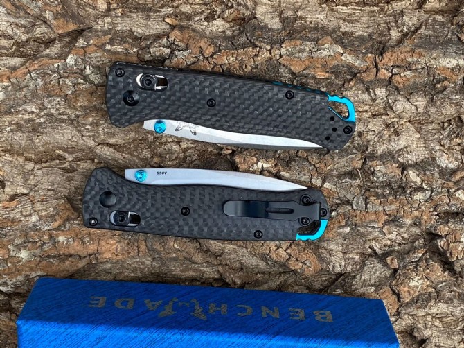 Benchmade butterfly carbon fiber 535-3 (white blade)