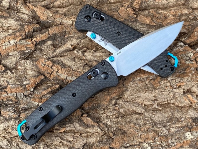 Benchmade butterfly carbon fiber 535-3 (white blade)