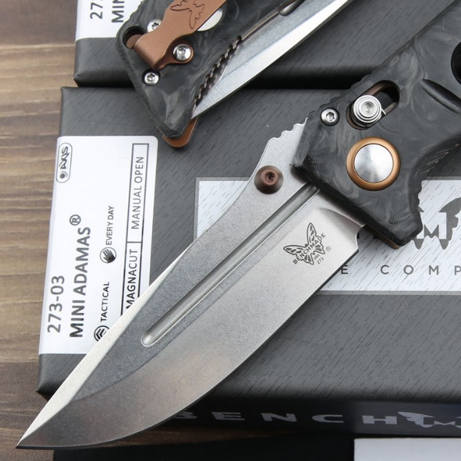 BENCHMADE butterfly 273-03 carbon fiber handle