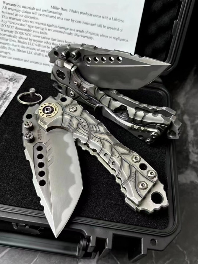 New Product·United States [Miller Brothers Handmade Volcano Edition T1-Heavy Duty Folding Knife]