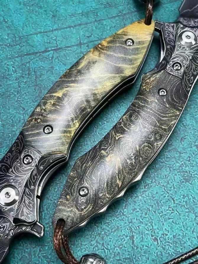 Yaksha folding knife