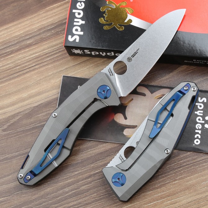 Spider C235CFTIP Bearing Folding Knife