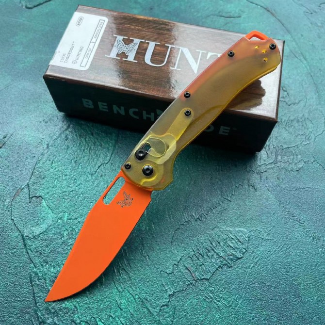 Butterfly 15535 folding knife (PEI handle) orange blade