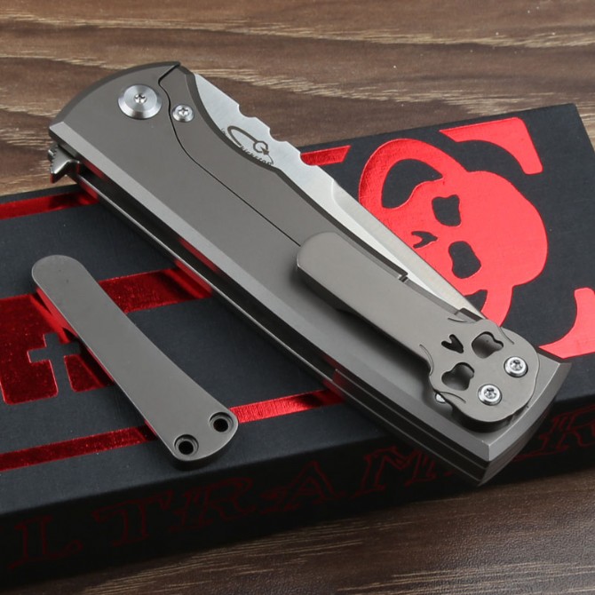 Chaves Knives 229 Redeemer Titanium Folding Knife