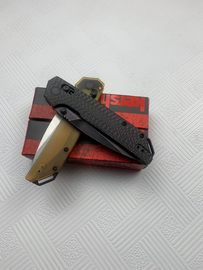 Latest card show 2038 axis lock folding knife (two styles)