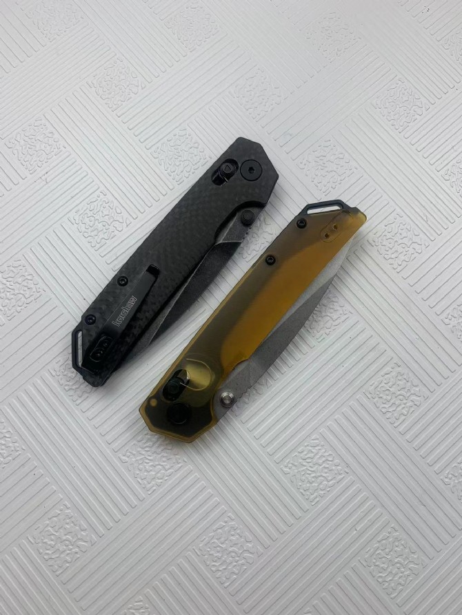 Latest card show 2038 axis lock folding knife (two styles)