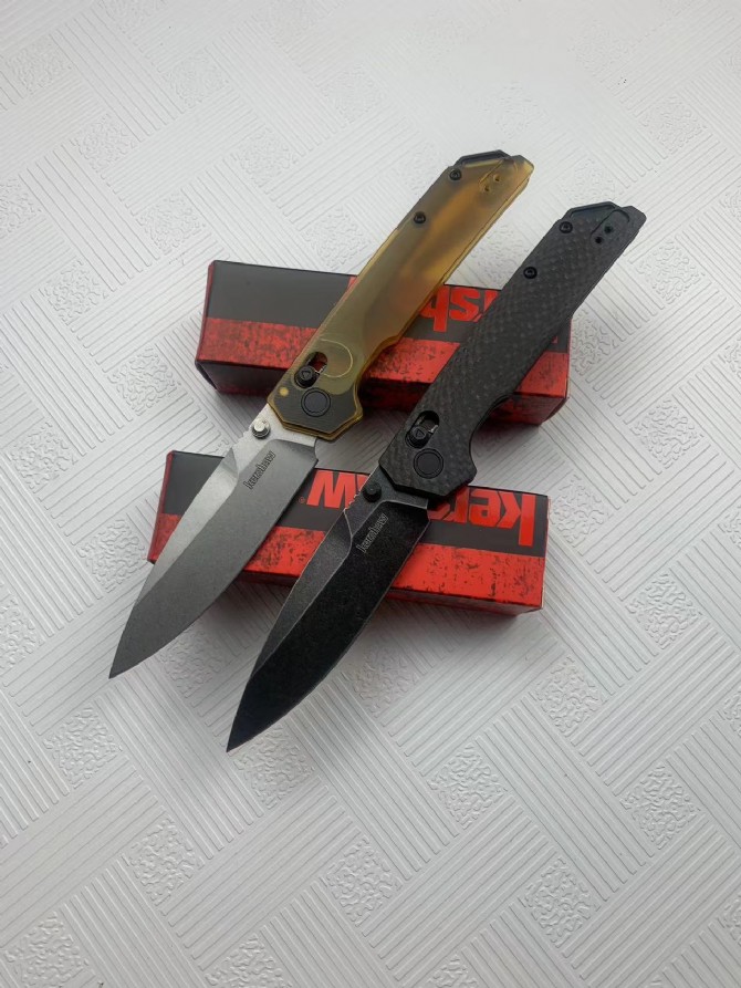 Latest card show 2038 axis lock folding knife (two styles)