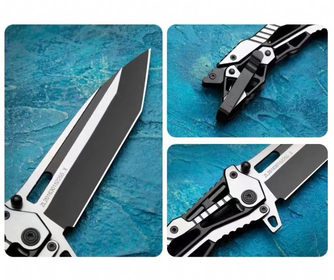 Big Machinery All Steel Folding Knife