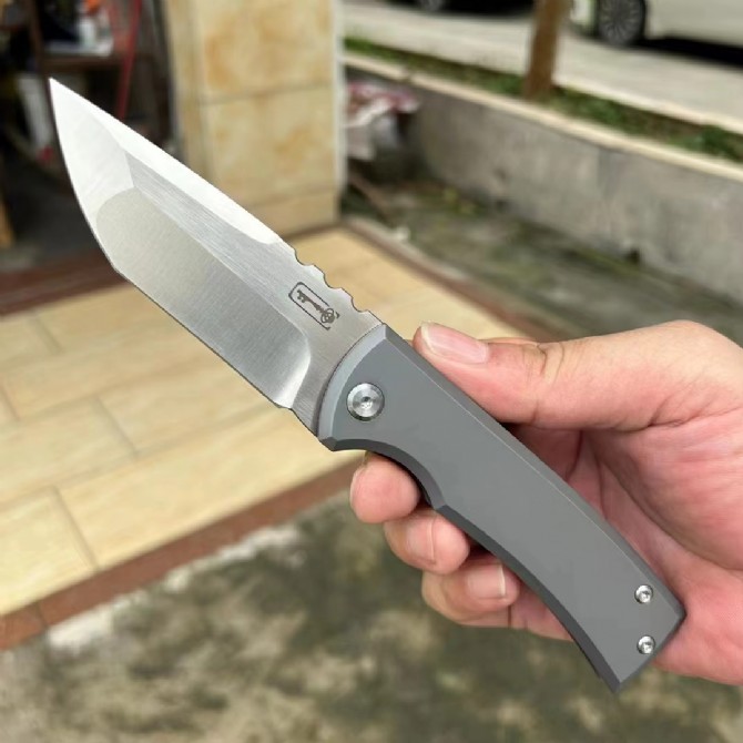 Chaves Knives Chavez 229 Redeemer Titanium Folding Knife