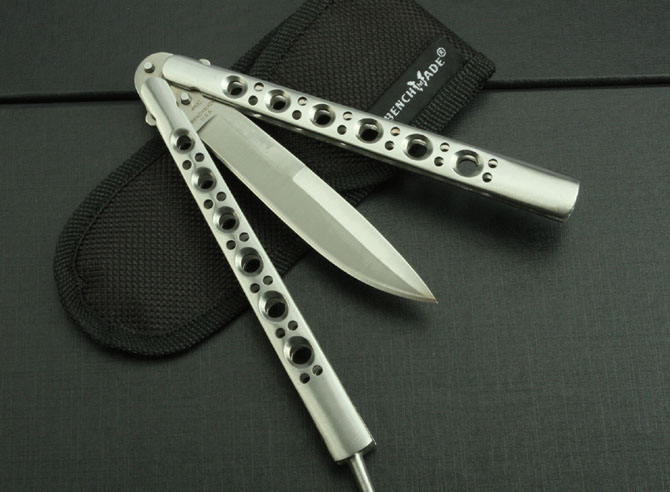 42S one-piece all-rivet knife