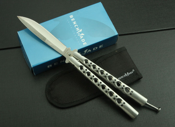 42S one-piece all-rivet knife