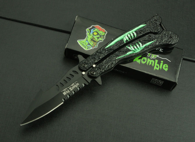 Crazy Zombie Throwing Knife