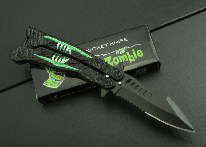 Crazy Zombie Throwing Knife