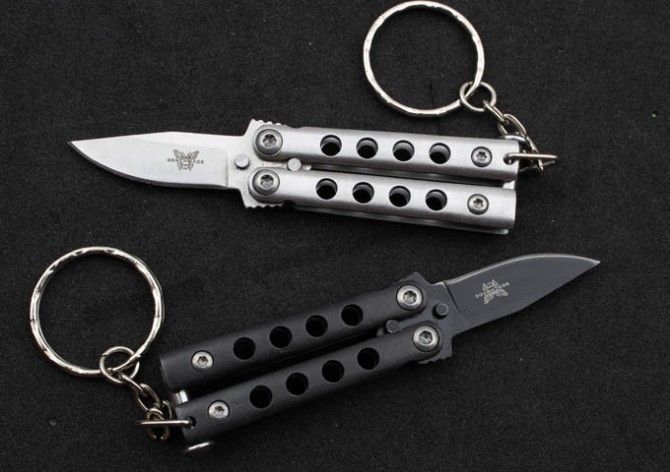 Mini key chain knife