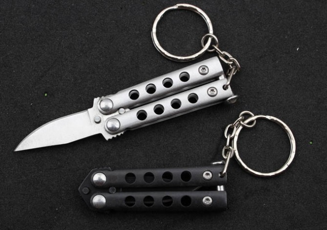 Mini key chain knife