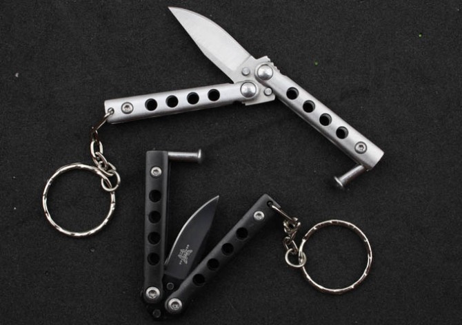 Mini key chain knife