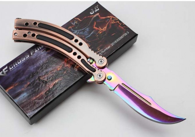 CF68 Cross Fire Original Magic Butterfly Knife