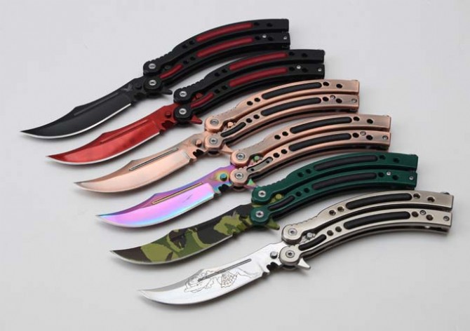 CF68 Cross Fire Original Magic Butterfly Knife