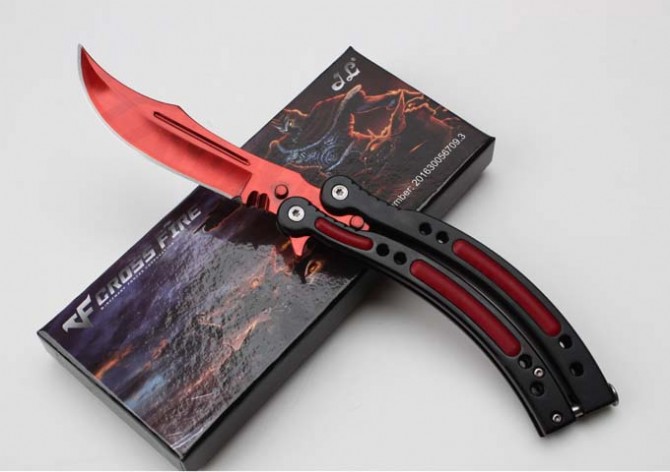 CF68 Cross Fire Original Magic Butterfly Knife