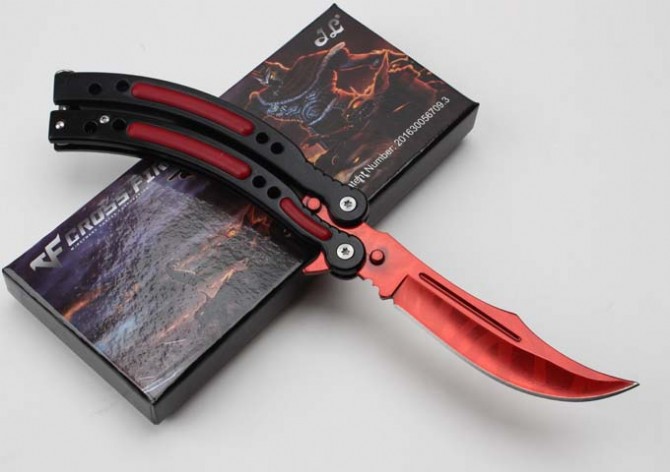 CF68 Cross Fire Original Magic Butterfly Knife