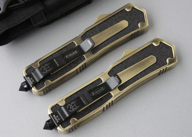 Microtechnology. Scarab Golden Double Blade