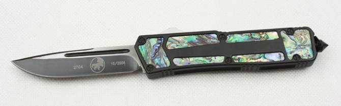 Abalone Shell Collector's Edition (Black Single Blade)