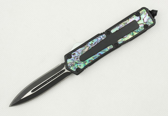 Abalone Shell Collector's Edition (Black Double Blade)