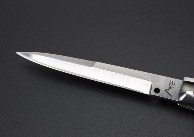 9 inch italian mafia jumping knife kris (sword blade)