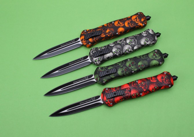 A020 Butterfly Knife (Fire Evil God)