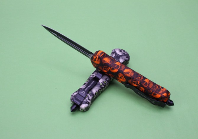 A020 Butterfly Knife (Fire Evil God)