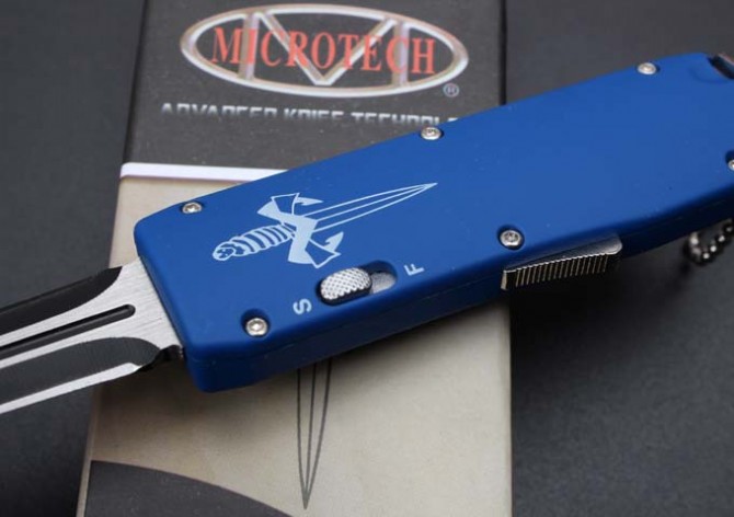 Micro-Tech Mini Switchblade (Pull Tail-Straight Out)