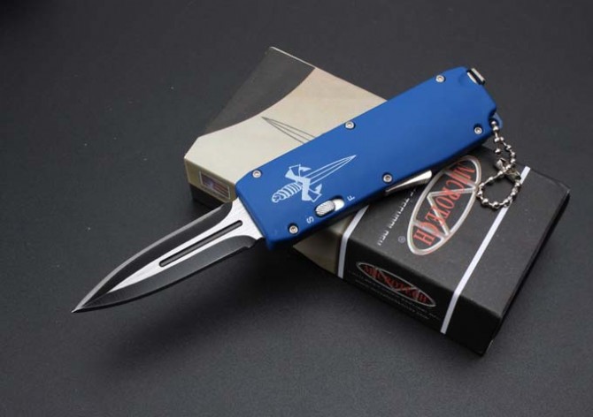 Micro-Tech Mini Switchblade (Pull Tail-Straight Out)