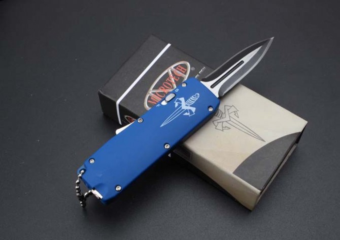 Micro-Tech Mini Switchblade (Pull Tail-Straight Out)