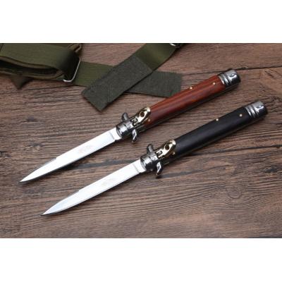 2017 11-inch Italian Akc classical jumping knife with rosewood handle