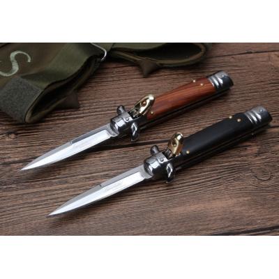 2017 9-inch Italian Akc classical jumping knife with rosewood handle