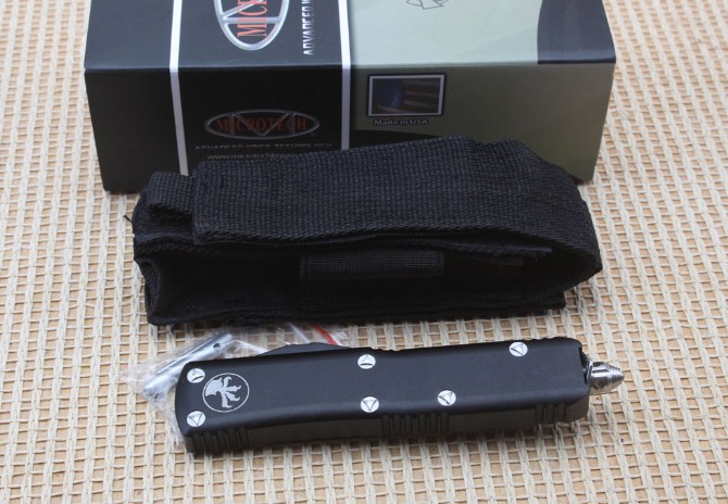 Microtech UT85 jumping knife (double edge full blade)