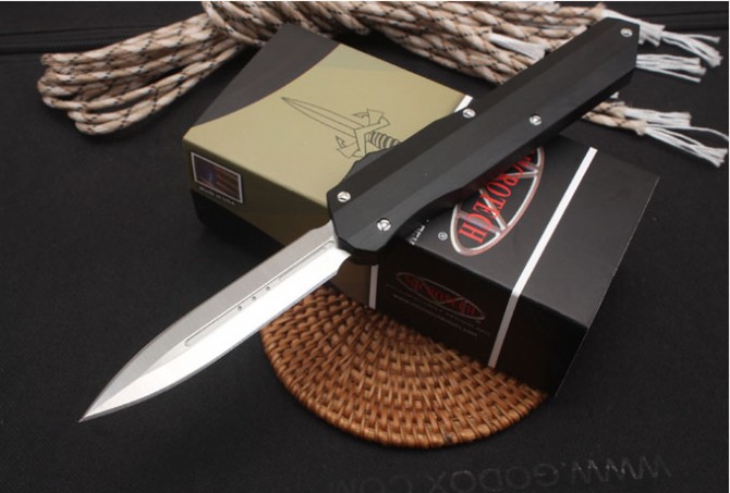 Microtech Munroe Cypher Code Apocalypse (3rd Generation Double Blade)