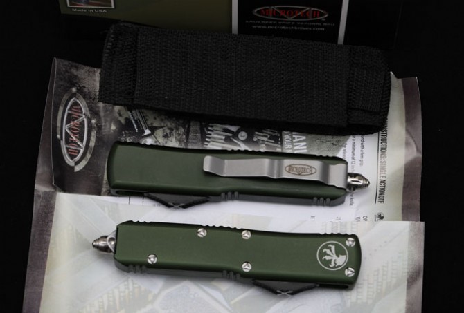 Microtech UT85 [green handle]