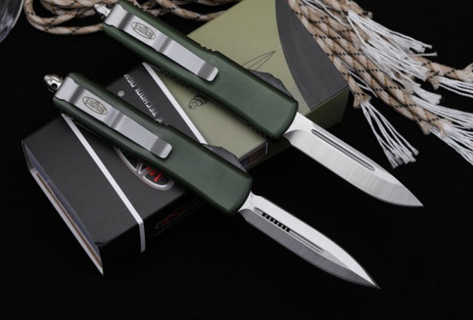 Microtech UT85 [green handle]