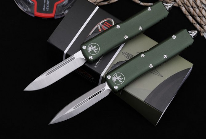 Microtech UT85 [green handle]