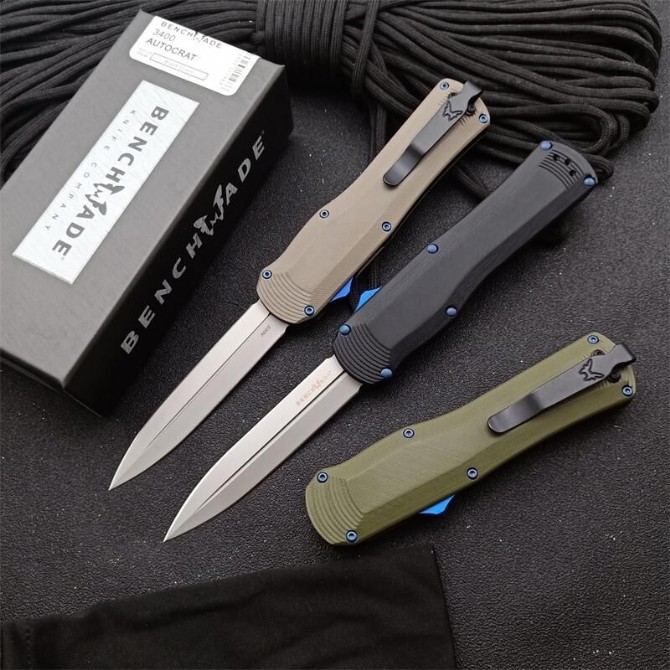 Butterfly 3400 Dictator Jump Knife (G10 handle)