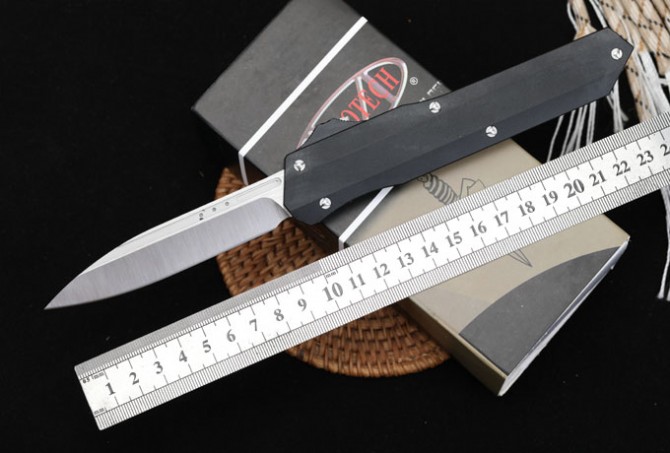 Microtech Munroe Cypher Code Apocalypse (3rd Generation Single Blade)