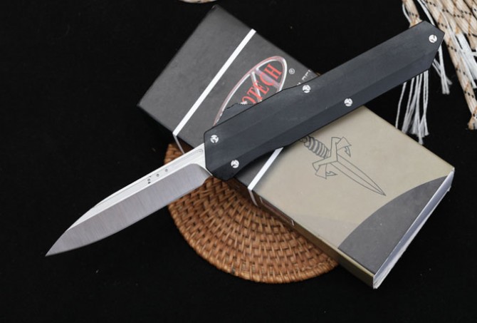 Microtech Munroe Cypher Code Apocalypse (3rd Generation Single Blade)