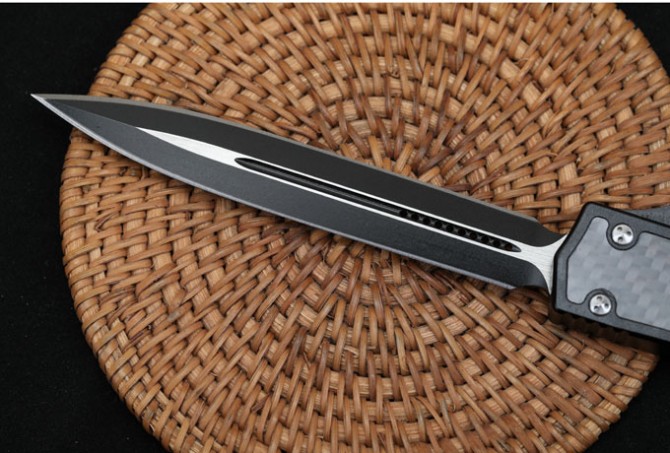 Micro-Technology Saint Ant II (Black Handle Black Blade)